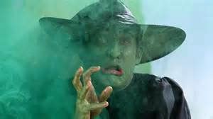 Dissolving evil witch in the wizard of oz